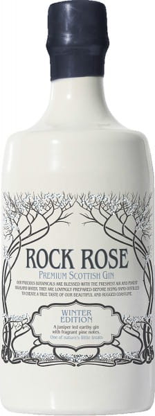 Rock Rose Gin Winter Season Edition - Dunnet Bay Distillery - farblos