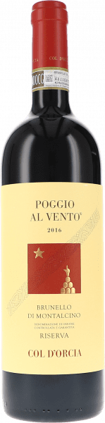 Poggio al Vento, Brunello di Montalcino Riserva DOCG - Col d´Orcia - Rotwein