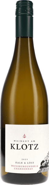 Weissburgunder & Chardonnay Kalk und Löss - Weingut am Klotz - Weißwein