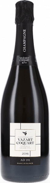 AD 191 Extra Brut Blanc de Blancs Chouilly Grand Cru - Vazart-Coquart & Fils - Weißwein