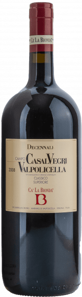 Valpolicella Classico Superiore DOC Casal Vegri Decannale - Ca´ La Bionda - Rotwein