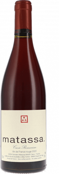 Cuvée Romanissa VdF rouge - Matassa - Rotwein