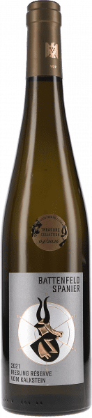 Riesling Réserve vom Kalkstein trocken Treasure Collection - Battenfeld-Spanier - Weißwein