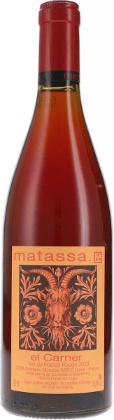 El Carner VdF rouge - Matassa - Rotwein