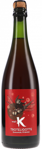 Waz-K Pet´ Nat´ Merlot VdF - Clos Troteligotte - Roséwein