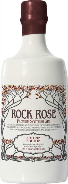 Rock Rose Gin Autumn Season Edition - Dunnet Bay Distillery - farblos