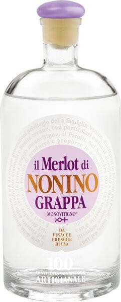 Grappa Il Merlot Monovitigno - Nonino Distillatori - farblos