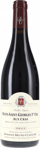 Nuits-Saint-Georges 1er Cru Aux Cras Vieilles Vignes AOC - Bruno Clavelier - Rotwein