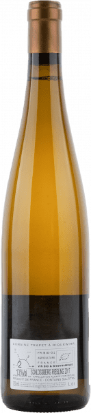 Riesling Schlossberg Grand Cru - Trapet Alsace - Weißwein