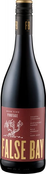 False Bay Bush Vine Pinotage - False Bay Vineyards - Rotwein