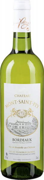 Château Mont Saint Pey blanc - Bordeaux Rouge - Weißwein