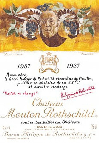 Château Mouton-Rothschild - 1. Cru Classé Pauillac - Rotwein