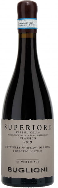 Valpolicella Superoire 44 Verticale - Buglioni - Rotwein