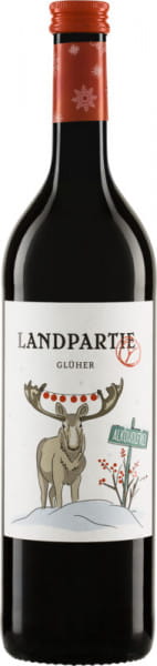 LANDPARTY Premium-Glüher alkoholfrei Rot - Weinhaus Kissel - Rotwein
