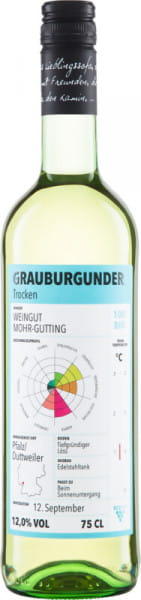 Grauburgunder - Bioweingut Mohr-Gutting - Weißwein