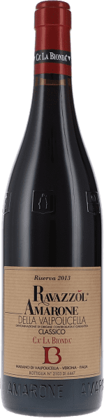 Ravazzol Amarone della Valpolicella Riserva DOCG - Ca´ La Bionda - Rotwein